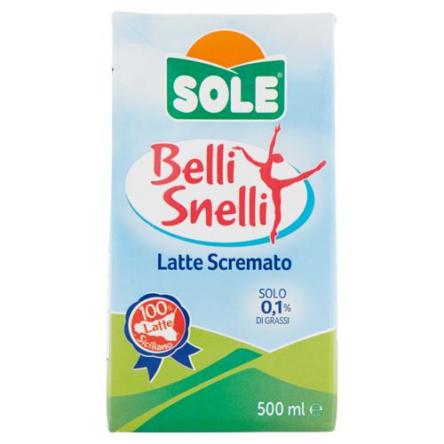 Sole Belli Snelli Latte Scremato 500 ml