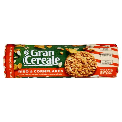 Gran Cereale Biscotti Gran cereale Riso e Cornflakes Biscotti Tubo 230 g