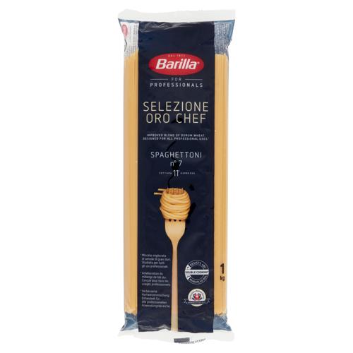 Barilla for Professionals Spaghettoni Pasta Lunga Food Service Selezione Oro Chef 1kg