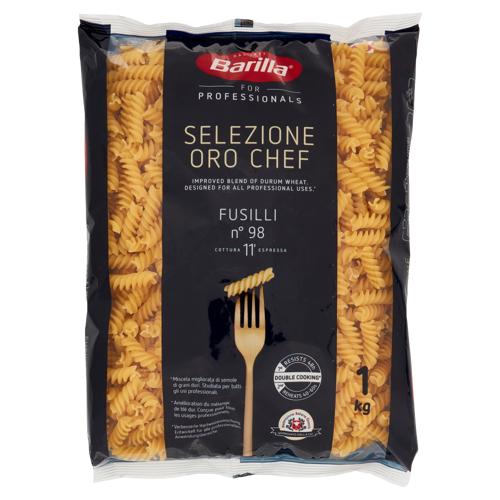 Barilla for Professionals Fusilli Pasta Corta Food Service Selezione Oro Chef 1kg