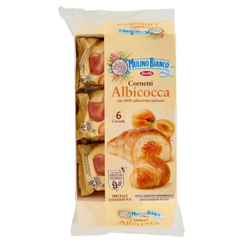 Mulino Bianco Cornetti Albicocca senza Additivi Conservanti Merenda Food Service 6pzx50g