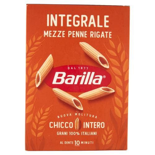 Barilla Pasta Integrale Mezze Penne Rigate 100% grano italiano 500g