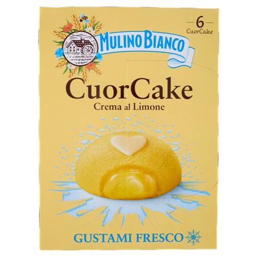 Mulino Bianco CuorCake Merenda con Limoni Italiani 6 pezzi 210g