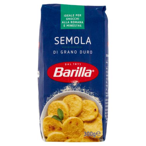 Barilla Semola Grano Duro Semolino Ideale per Gnocchi alla Romana e Minestre 300g