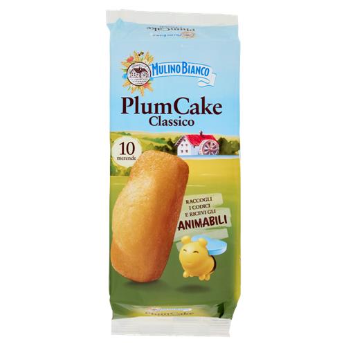 Mulino Bianco Plumcake Classico Merenda con Yogurt Italiano 10 pezzi 330g