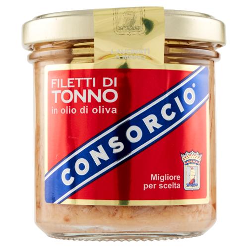 Consorcio Filetti di Tonno in olio di oliva 150 g