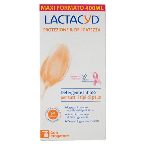 Lactacyd Protezione & Delicatezza Detergente Intimo per tutti i tipi di pelle 400 ml