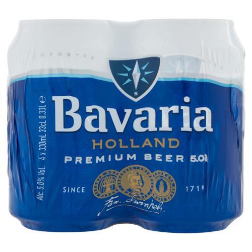 Bavaria Premium Beer 5.0% 4 x 330 mL