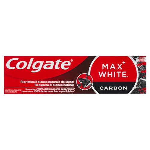 Colgate dentifricio sbiancante Max White Carbone Attivo 75 ml