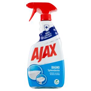 Ajax detersivo spray Bagno anticalcare superfici brillanti 600 ml