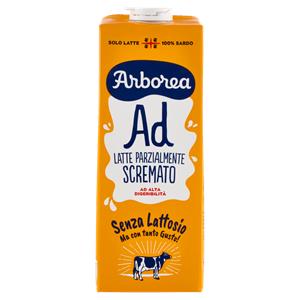 Arborea Ad Latte Parzialmente Scremato ad Alta Digeribilità Senza Lattosio 1000 ml