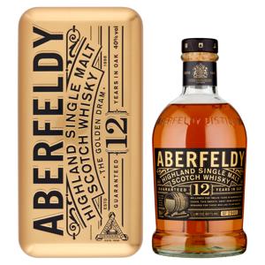 Aberfeldy Gold 12 Years gift pack 700 ml