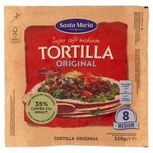 Santa Maria Super soft medium Tortilla Original 8 Medium 320 g