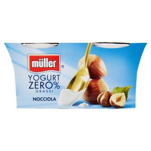 müller Yogurt Zero% Grassi Nocciola 2 x 125 g
