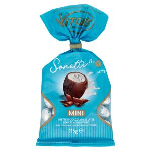 Witor's Sonetti Mini Ovetti di Cioccolato al Latte con Cremoso Ripieno 115 g