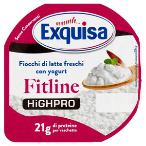Exquisa Fitline Highpro Fiocchi di latte freschi con yogurt 175 g