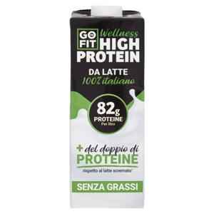 Go For Fit Wellness High Protein da Latte 100% italiano Senza Grassi 1 L