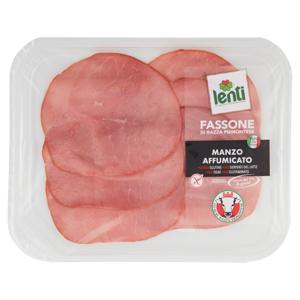 Lenti Fassone di Razza Piemontese Manzo Affumicato 0,080 kg