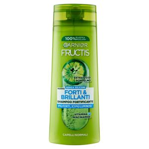 Garnier Fructis Shampoo Forti & Brillanti, shampoo fortificante per capelli normali,  250 ml