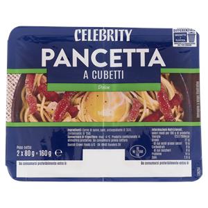 Celebrity Pancetta a Cubetti Dolce 2 x 80 g