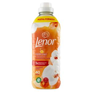 Lenor Ammorbidente Lavatrice Concentrato, Oro e Fiori di Vaniglia, 40 Lavaggi 840 ml