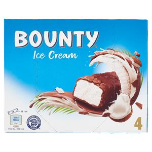 Bounty Barretta Gelato con cioccolato e cocco, Multipack 4 x 39.1 g