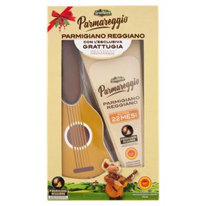 Parmareggio Parmigiano Reggiano DOP Oltre 22 Mesi 150 g + Grattugia Brandani