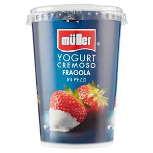 müller Yogurt Cremoso Fragola in Pezzi 500 g