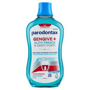 Parodontax Collutorio Gengive+ Alito Fresco & Denti Forti 500 ml