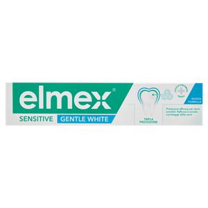 elmex dentifricio Sensitive Gentle White Sbiancante denti sensibili 75 ml