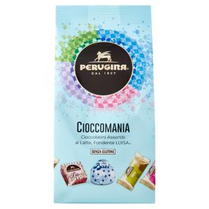 PERUGINA Cioccomania Cioccolatini Assortiti Fondenti e al Latte Sacchetto 180 g