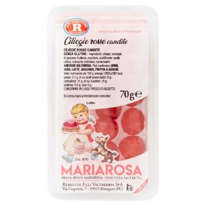 Mariarosa Ciliegie rosse candite 70 g
