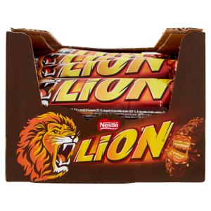 LION Wafer con Caramello e Cereali ricoperto di Cioccolato al Latte 24 snack da 42g