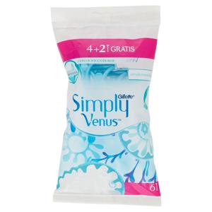 Gillette Venus Simply2 Usa&Getta - 4 rasoi + 2 omaggio