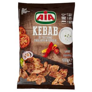 Aia Kebab di Tacchino Tagliato in Sfoglie surgelato 1000 g