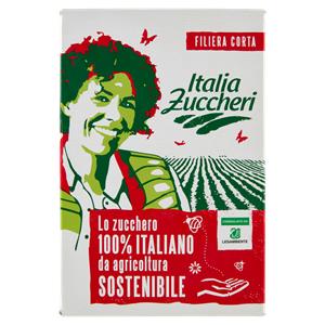 Italia Zuccheri - zucchero semolato 100% italiano da agricoltura sostenibile 1kg