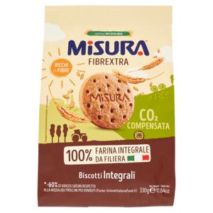 Misura Fibrextra Biscotti Integrali 330 g