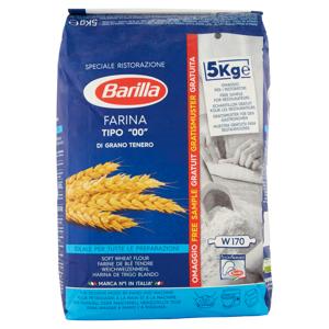 Barilla for Professionals Farina 00 di Grano Tenero Omaggio Food Service 5 kg