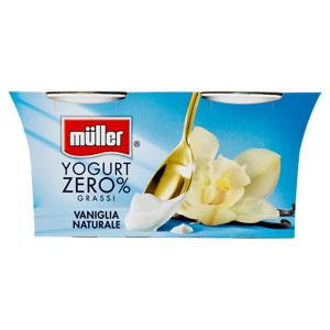 müller Yogurt Zero% Grassi Vaniglia Naturale 2 x 125 g