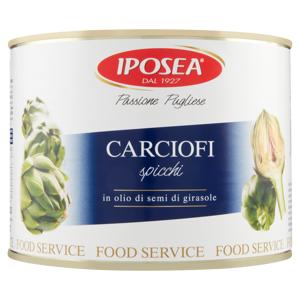 Iposea Food Service Carciofi spicchi in olio di semi di girasole 1900 g