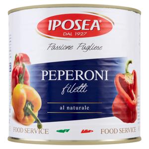 Iposea Food Service Peperoni filetti al naturale 2450 g