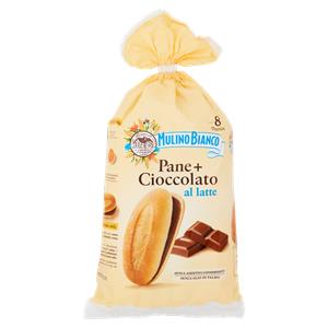 Mulino Bianco Pane+Cioccolato Merenda 8 pezzi 300g