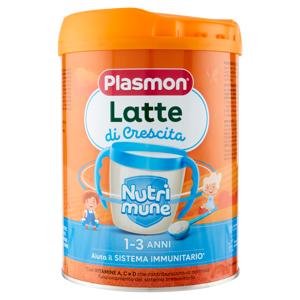 Plasmon Latte di Crescita Nutri mune 1-3 Anni 800 g