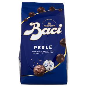 BACI PERUGINA Perle Cioccolatini Fondenti ripieni alle Nocciole Sacchetto 154g