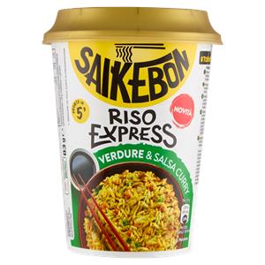 Saikebon Riso Express Verdure & Salsa Curry 83 g