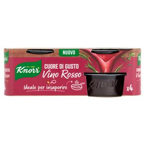 Knorr Cuore di Gusto Vino Rosso 4 x 26 g