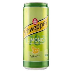 Schweppes Limone 0,33 L lattina sleek