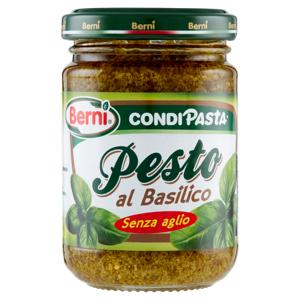 Berni CondiPasta Pesto al Basilico Senza aglio 135 g