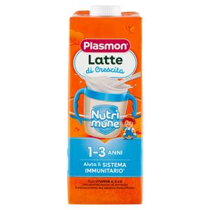 Plasmon Latte di Crescita Nutri mune 1-3 Anni 1 L