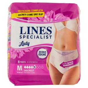 Lines Specialist Lady Pants Discreet Tg.M 8 pz